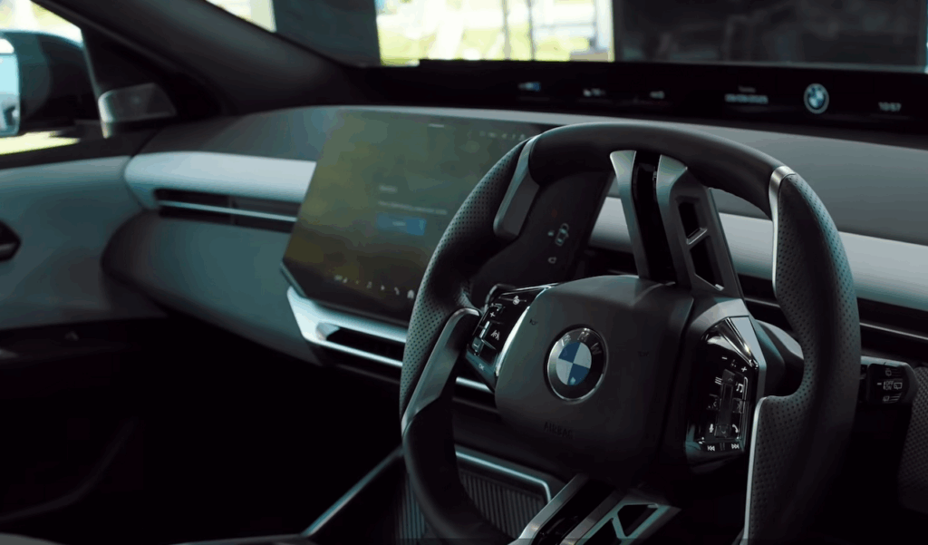 2026 BMW iX3 right-hand drive.