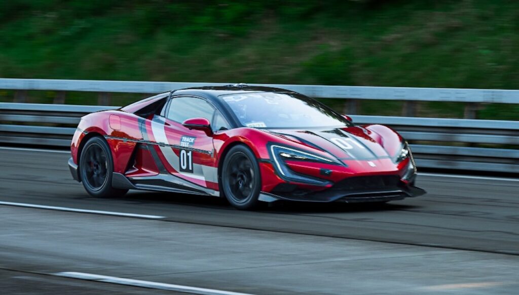 2025 Yangwang U9 Track Edition speed record.