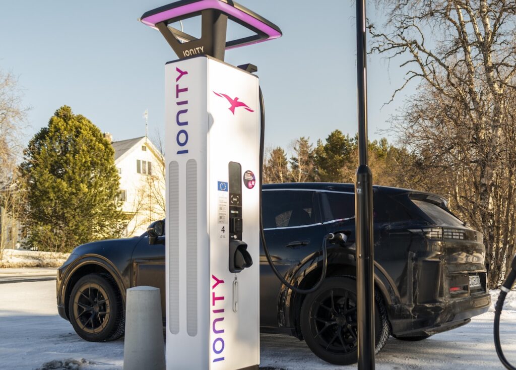 2026 Porsche Cayenne EV testing.