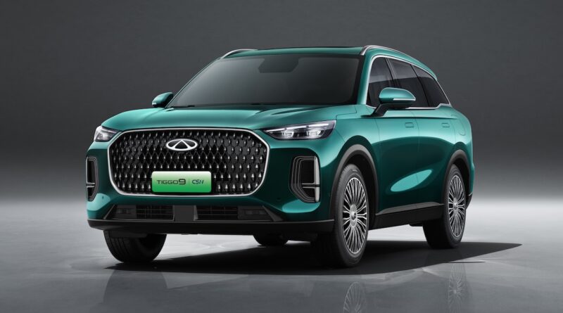 2025 Chery Tiggo 9 Hybrid.
