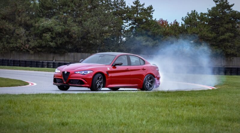 Alfa Romeo Giulia Quadrifoglio is powered by a 2.9-litre twin-turbo V6; in future Alfa Romeo hasn't ruled out an all-electric QV.
