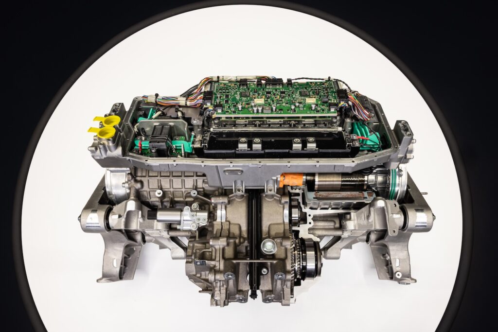 2026 Ferrari Elletrica front axle.