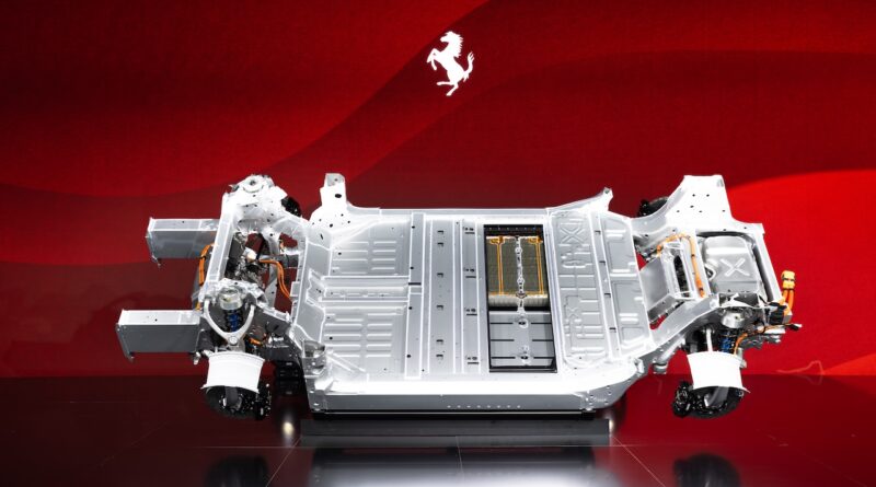 2026 Ferrari Elletrica chassis.