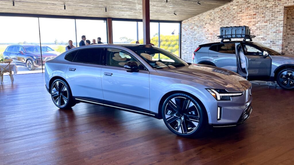 2026 Volvo ES60 prototype