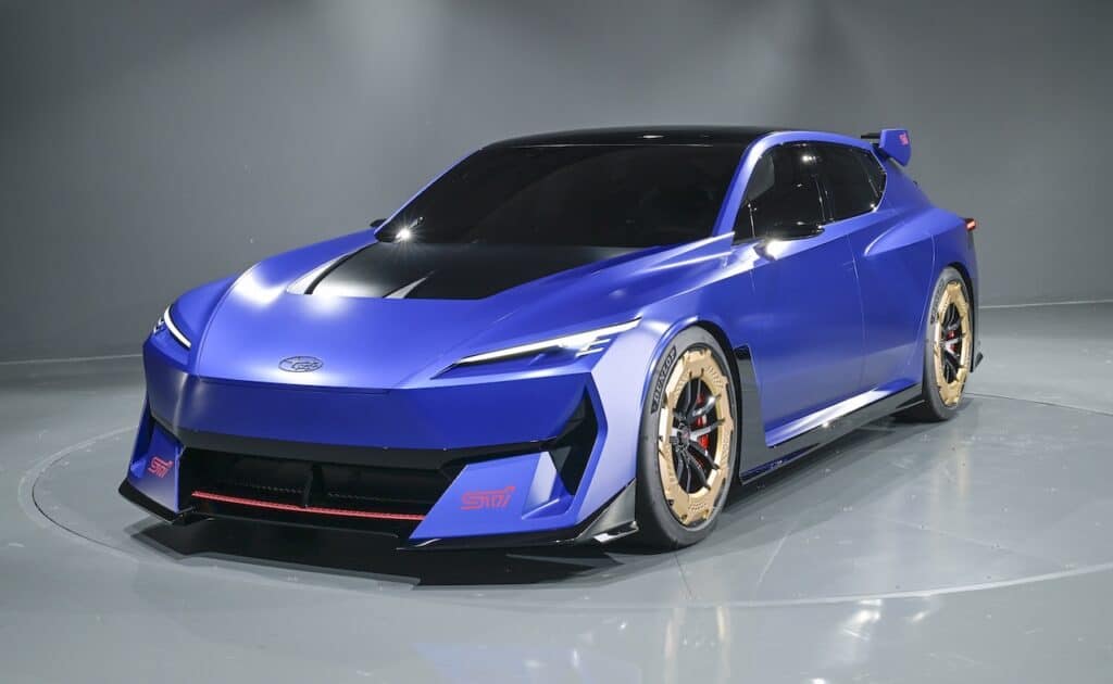 2026 Subaru Performance-E STI EV concept.