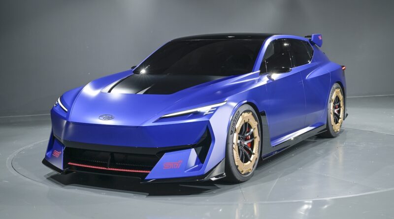 2026 Subaru Performance-E STI EV concept.