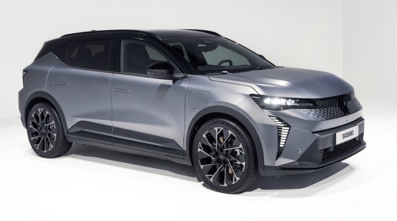 2026 Renault Scenix E-Tech electric SUV.