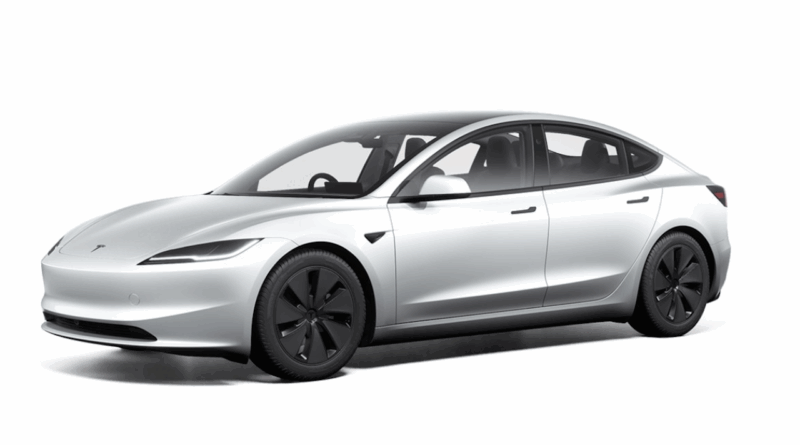 2025 Tesla Model 3 Long Range Rear Wheel Drive.