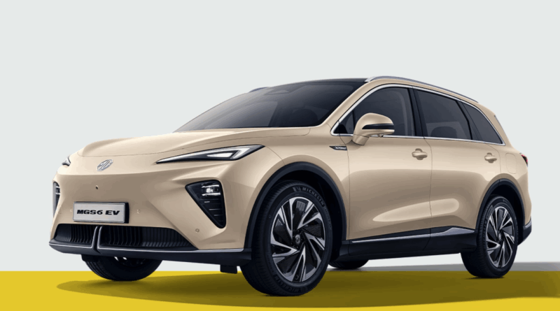 2026 MG S6 EV.