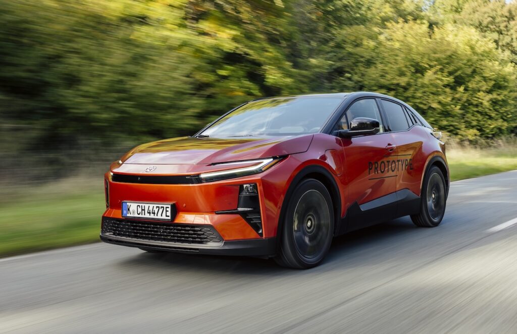 2027 Toyota C-HR BEV.