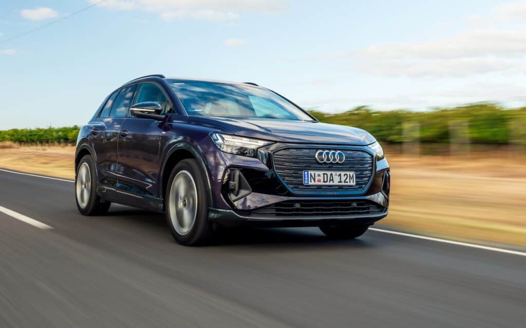 2025 Audi Q4 55 e-tron quattro.