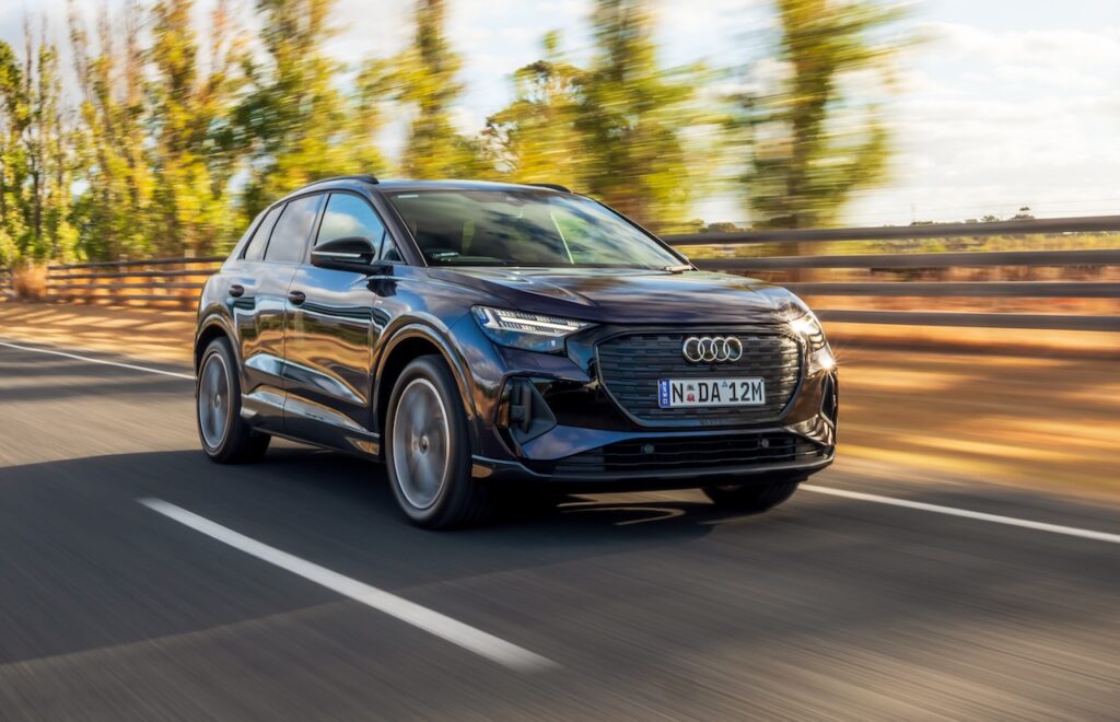 2025 Audi Q4 55 e-tron quattro.