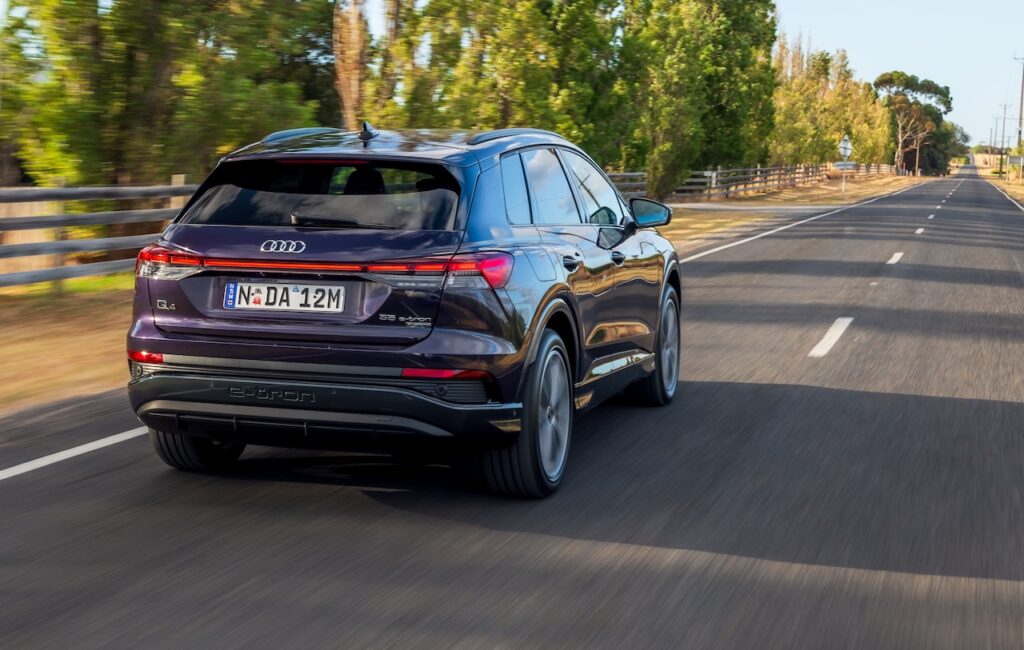 2025 Audi Q4 55 e-tron quattro.