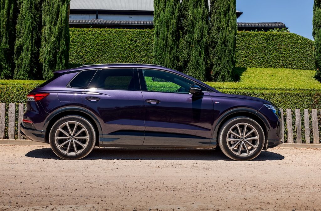 2025 Audi Q4 55 e-tron quattro.