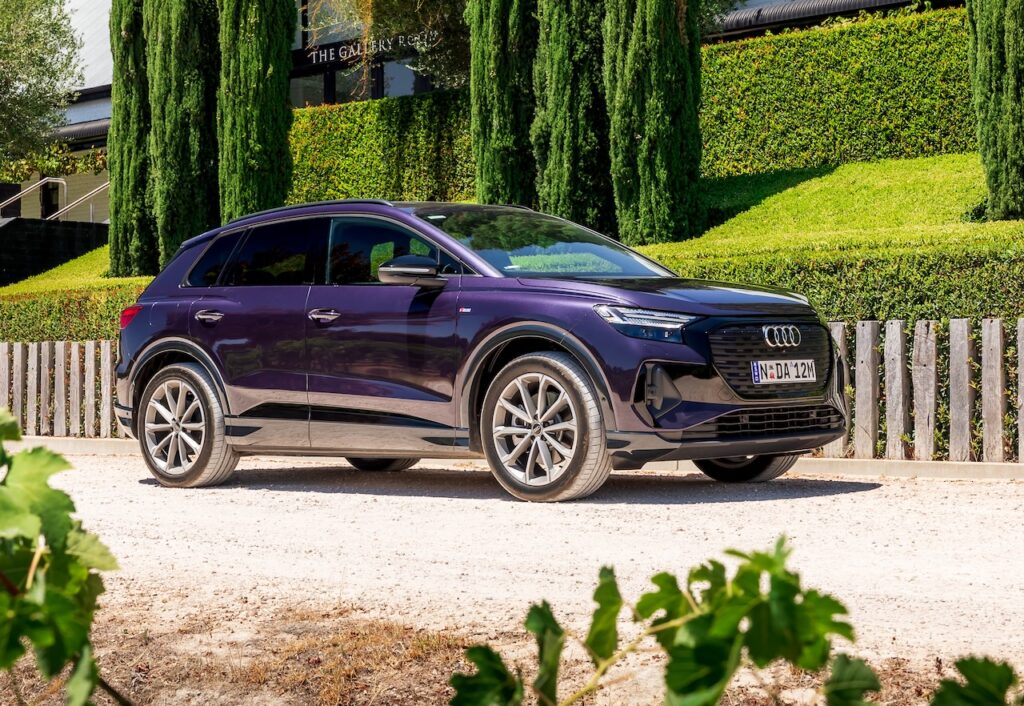 2025 Audi Q4 55 e-tron quattro.