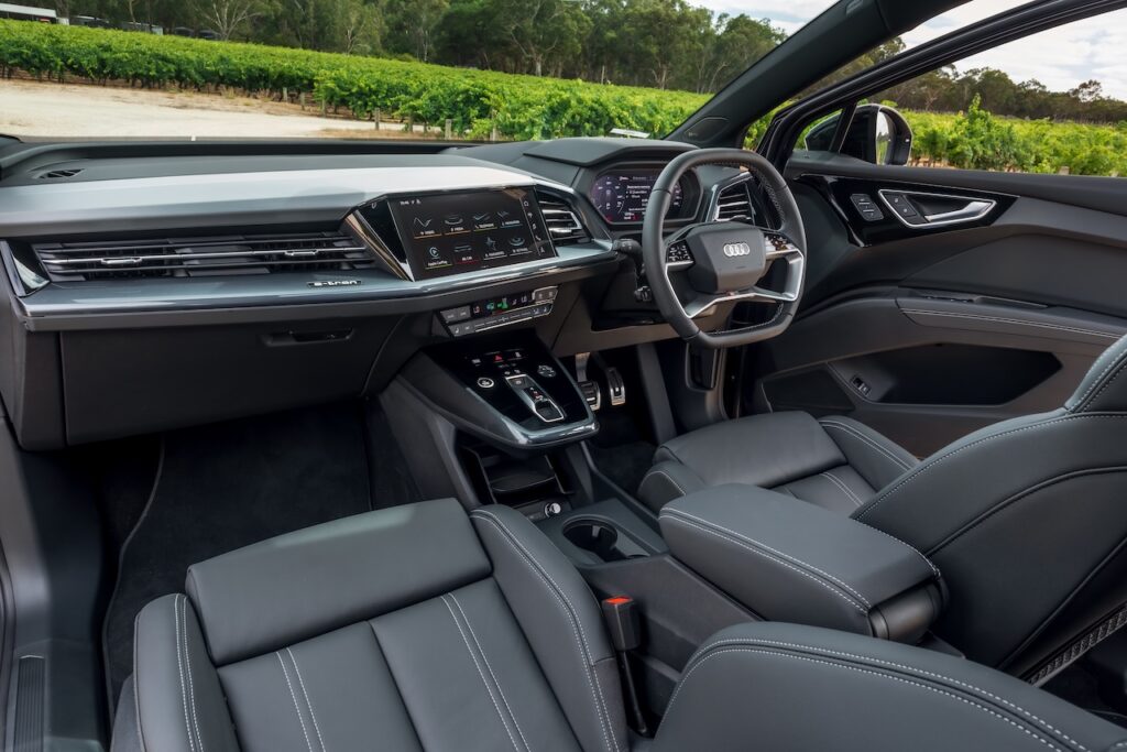 2025 Audi Q4 55 e-tron quattro.