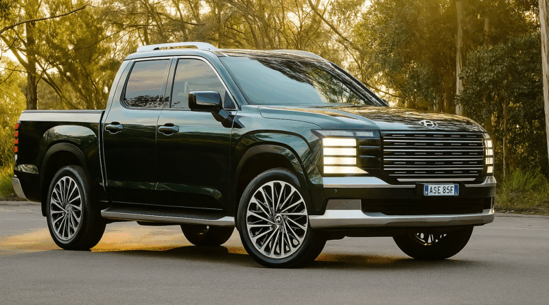 Hyundai dual cab ute. Image by ChatGPT.