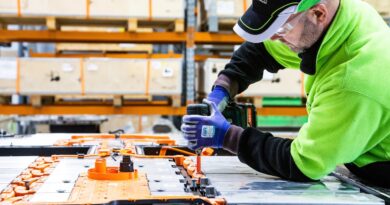 BMW Australia and EcoBatt battery recycling.