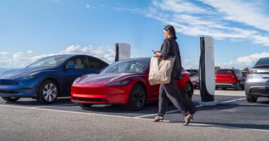 Tesla V4 Supercharger network.