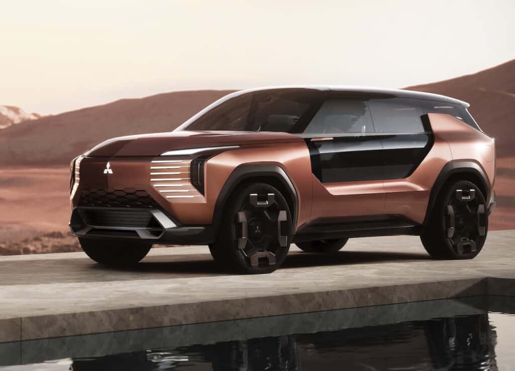 2025 Mitsubishi Elevance SUV concept.
