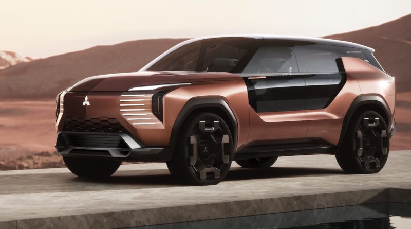 2025 Mitsubishi Elevance SUV concept.