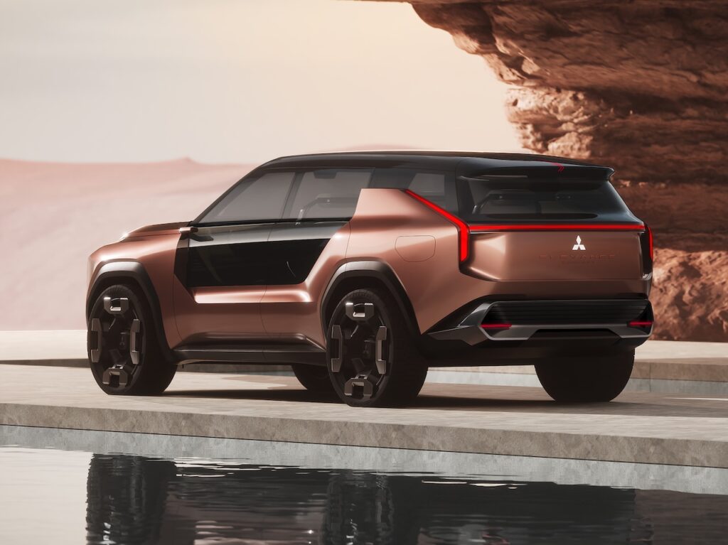 2025 Mitsubishi Elevance SUV concept.