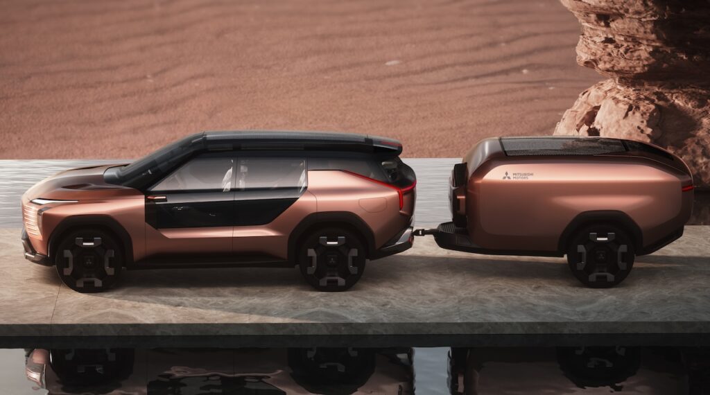 2025 Mitsubishi Elevance SUV concept.