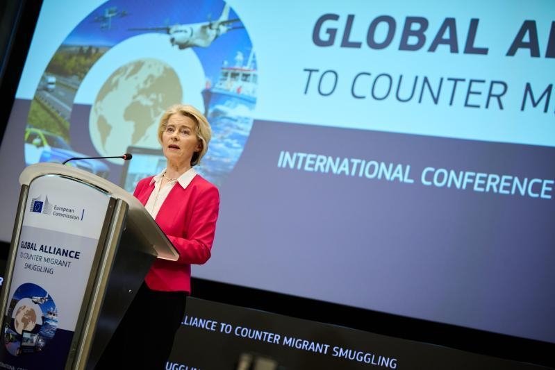 EU President Ursula von der Leyen