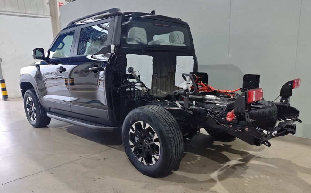 2026 BYD Shark 6 cab chassis.