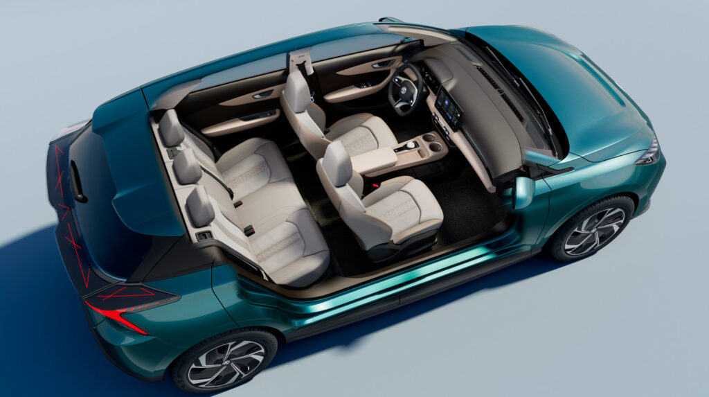 2026 MG4 with updated interior.