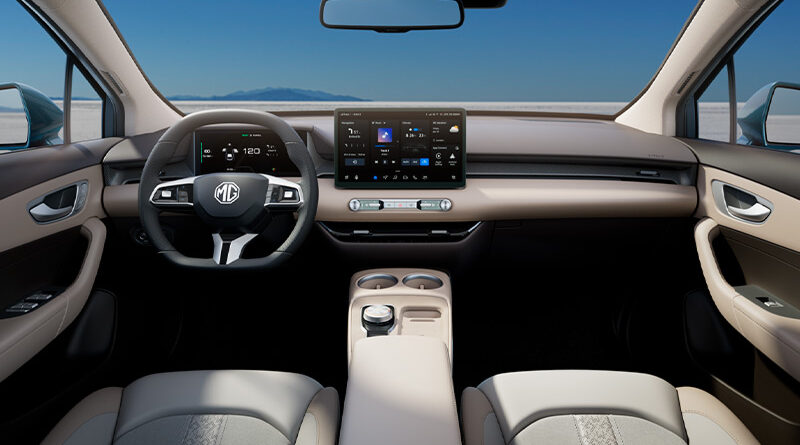 2026 MG4 with updated interior.