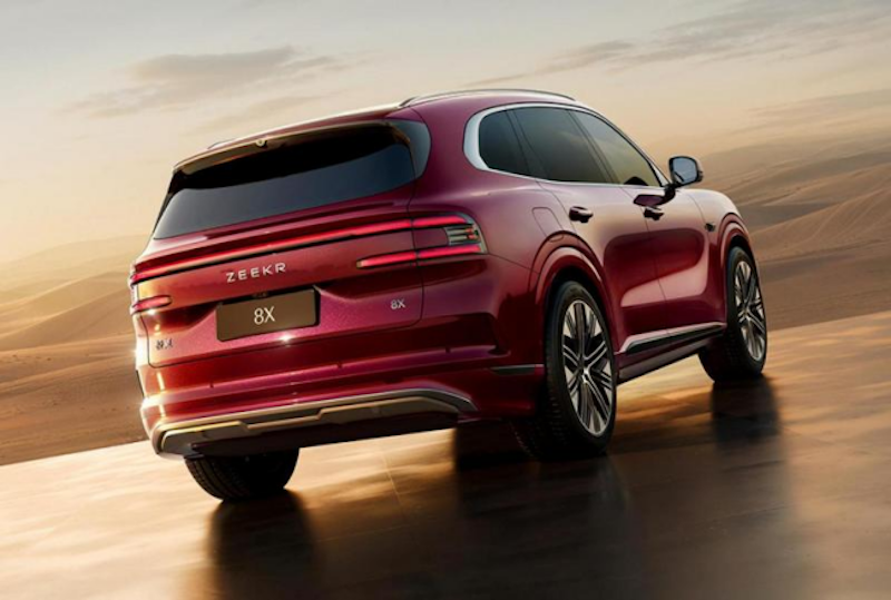 2026 Zeekr 8X.