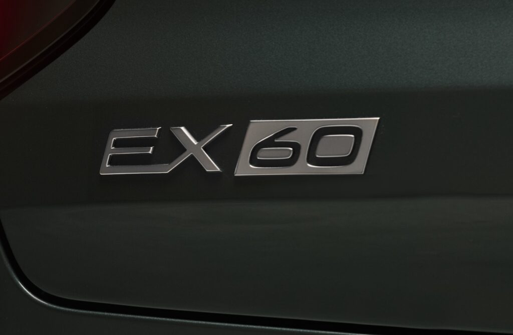 2026 Volvo EX60.