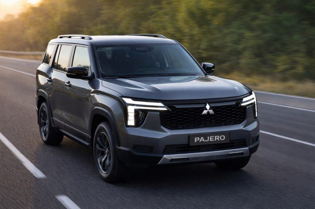 2026 Mitsubishi Pajero, artist's impression.
