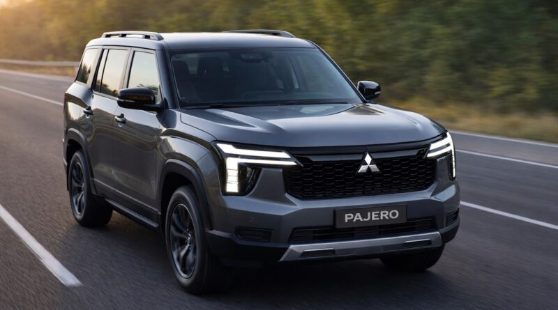 2026 Mitsubishi Pajero, artist's impression.