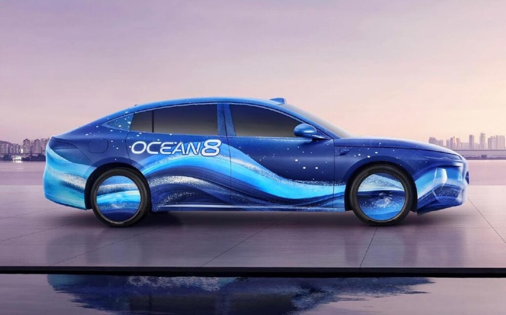 2026 Ocean 8 sedan teaser.