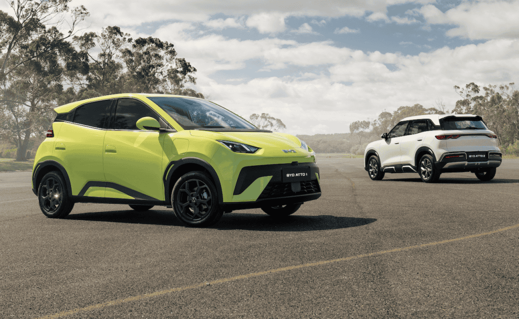 2026 BYD Atto 1 and BYD Atto 2.