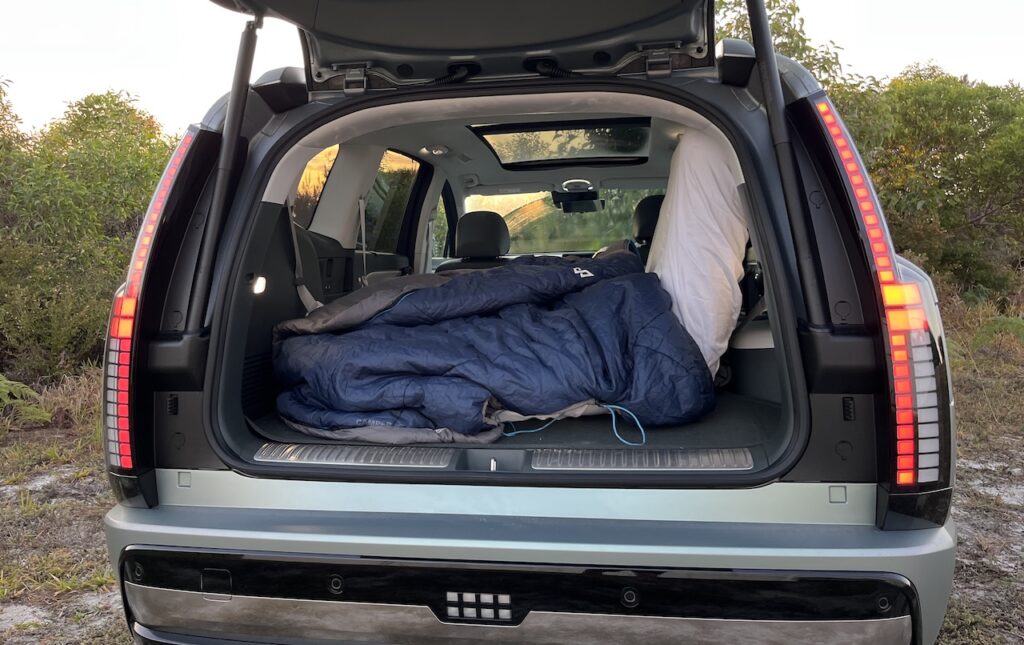 Camping with a 2025 Hyundai Ioniq 9