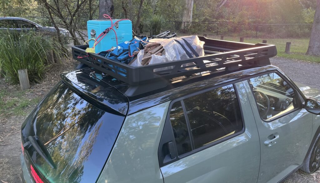 Camping with a 2025 Hyundai Inster Cross