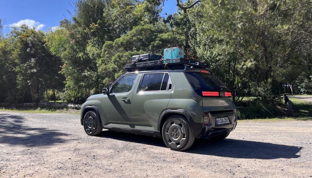 Camping with a 2025 Hyundai Inster Cross