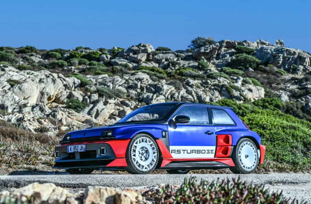 2025 Renault 5 Turbo 3E at Tour de Corse Historic