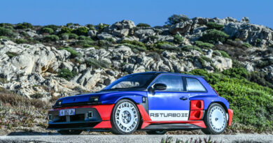2025 Renault 5 Turbo 3E at Tour de Corse Historic