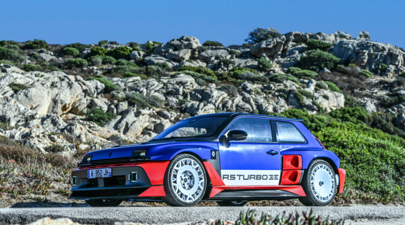 2025 Renault 5 Turbo 3E at Tour de Corse Historic