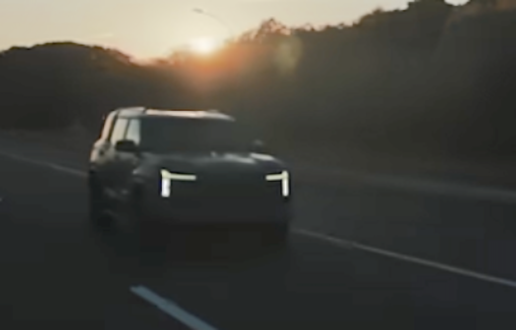 2026 Mitsubishi Pajero as it appeared in the Ralliart video.