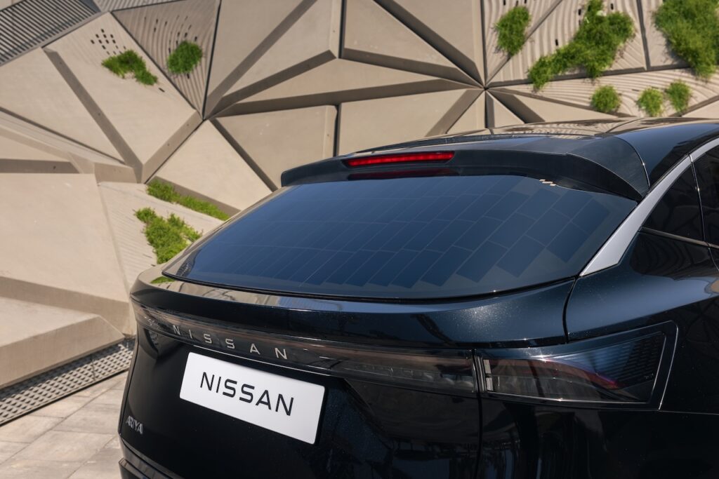 2026 Nissan Ariya solar concept.