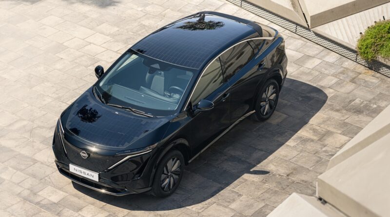 2026 Nissan Ariya solar concept.