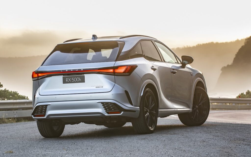 2026 Lexus RX 500h F Sport Performance.