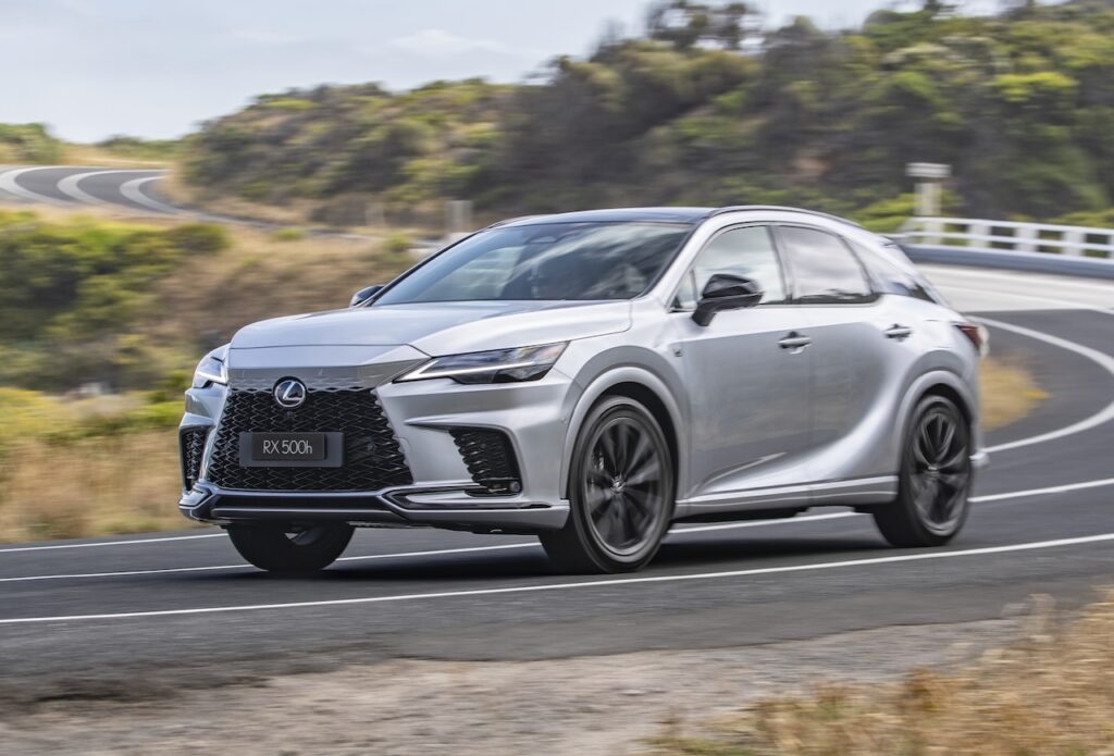 2026 Lexus RX 500h F Sport Performance.