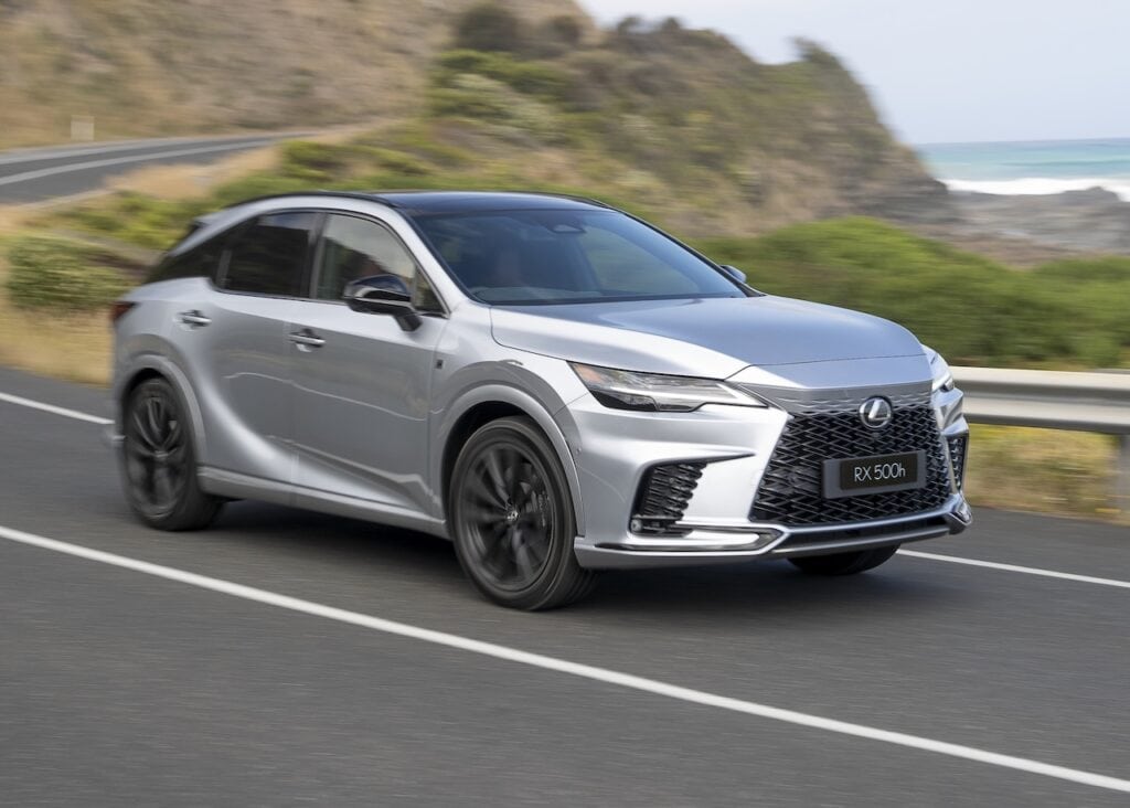 2026 Lexus RX 500h F Sport Performance.