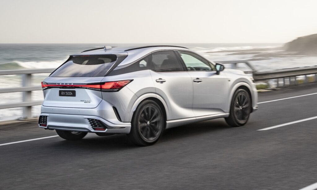 2026 Lexus RX 500h F Sport Performance.